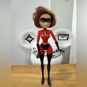 Red and Black Superhero Doll